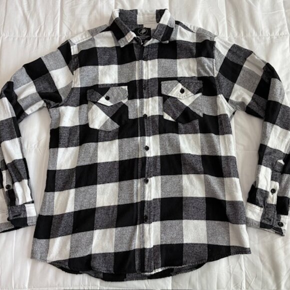 The Pretty Cult American Traditional Death Tarot Flannel Shirt Large BeetleJuice - Picture 2 of 6